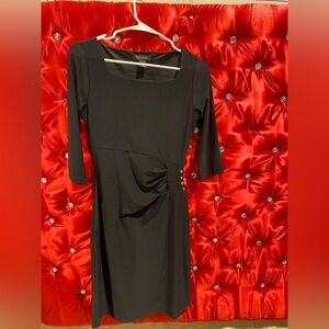 White House Black Market 3/4 sleeve Sheath Party Dress
